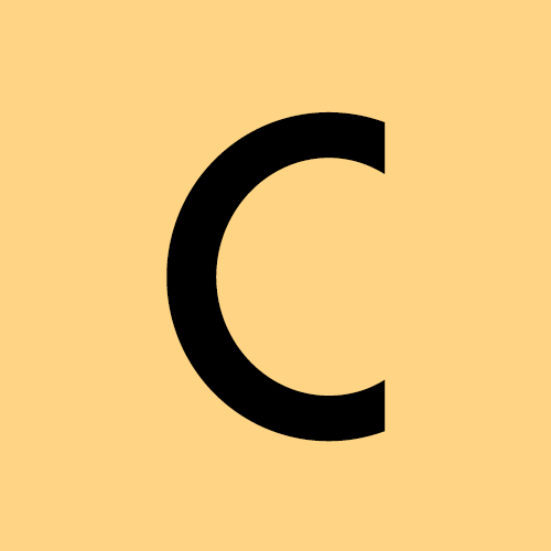 Letra C de la tipografía Cassannet