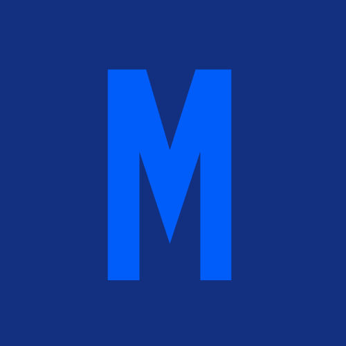 Letra M de la tipografía Monofonto