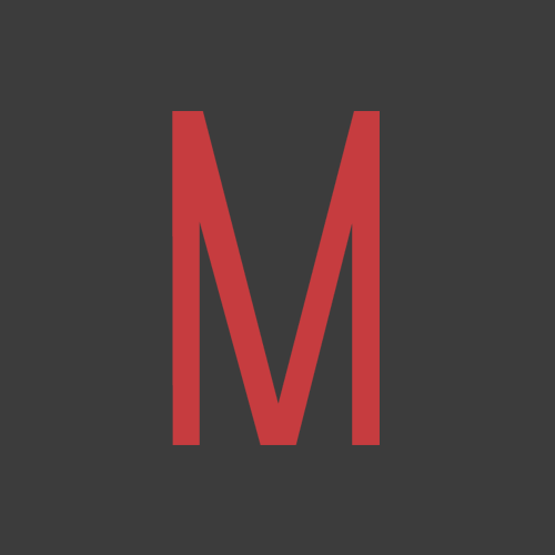 Letra M de la tipografía Mohave
