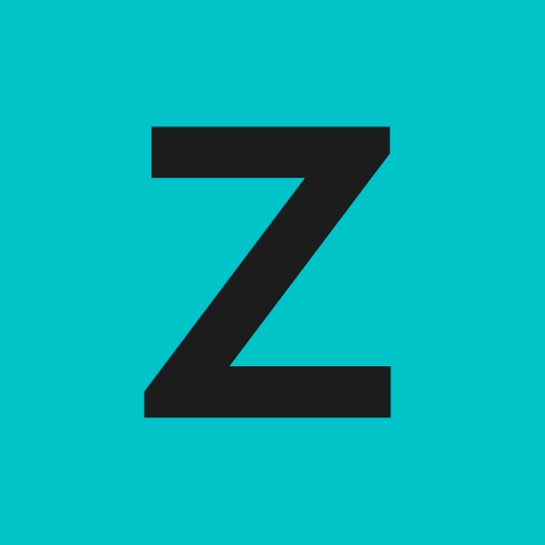 Letra Z de la tipografía Zona Pro