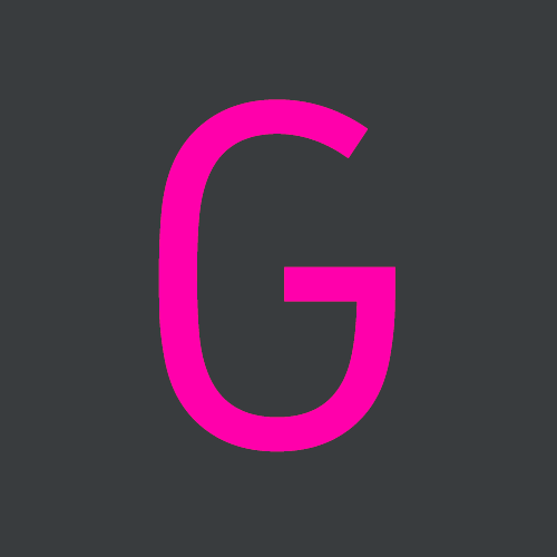 Letra G de la tipografía Gidole