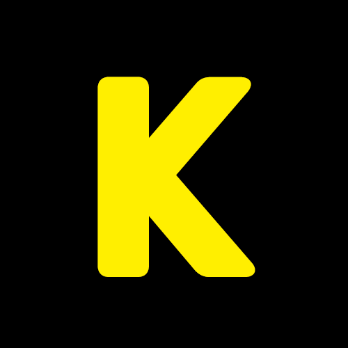 Letra K de la tipografía Katahdin Round
