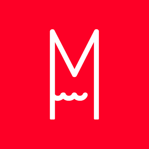 Letra M de la tipografía Milan