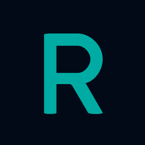 Letra R de la tipografía Rodina