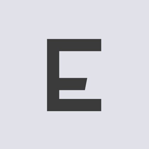 Letra E de la tipografía Elianto
