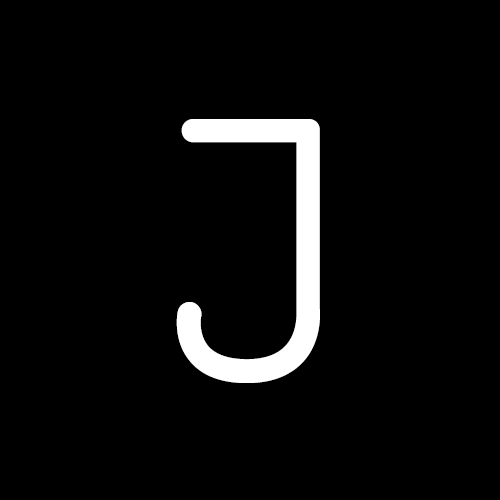 Letra J de la tipografía Jack Lane